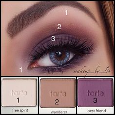 Makeup by Lis Puerto Rico Makeup Artist and Beauty Blog | Daytime Plum Smokey Eye Makeup Tarte Tartelette Palette Tutorial Plum Smokey Eye, Make Up Mata, Smokey Eye Makeup Look, Mekap Mata, Winged Liner, Eye Makeup Tips