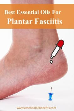 Find out the best 5 essential oils and 6 recipes for Plantar Fasciitis. Facitis Plantar, Foot Pain Relief Remedies, Pain Relief Remedies, Essential Oils For Pain, Essential Oil Remedy, Essential Oils Guide, Oil Remedies, Essential Oils Herbs, Essential Oil Blends Recipes