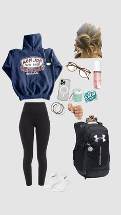 Canadas Wonderland Outfit Ideas Summer, Outfits For Freshman Year, School Outfit Shorts, Stylish School Outfits, Cute Fits For School, Highschool Outfits, Preppy Outfits For School, Simple Outfits For School