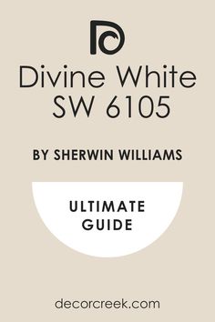 Divine White from Sherwin Williams | Ultimate Guide White Sherwin Williams, Divine White, White Paint Colors