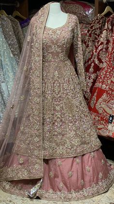 Ready to Ship! Lacha Dress, Mendhi Dresses, Shaadi Vibes, Walima Brides, Barat Dresses, New Bridal Dresses, Pakistan Bridal, Indian Bridesmaids, Walima Dress