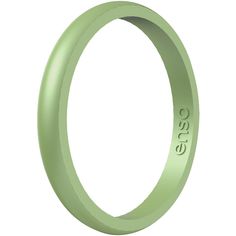 Modern Green Round Band Jewelry, Modern Green Rings For Everyday Wear, Modern Green Stackable Rings, Modern Green Ring For Promise, Modern Green Promise Ring, Enso Rings, Unique Meaning, Usa Jewelry, Silicone Ring