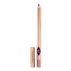 Lip Cheat Lip Liner - Charlotte Tilbury | Ulta Beauty Makeup Cart, Charlotte Tilbury Lip Cheat, Best Lip Liners, Charlotte Tilbury Lip, Golden Makeup, Love Lips, Pillow Talk, Lip Pencil