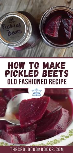 how to make pickled beets old fashioned recipe