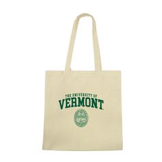 UVM University of Vermont Catamounts Institutional Seal Tote BagCelebrate your school's spirit in style with our exquisite Institutional Tote Bags. Designed with meticulous attention to detail, the front proudly displays the impeccably printed logo of your esteemed college. Our Tote Bags are not only a fashion statement but also highly functional, making them ideal for carrying books, groceries, packing lunches, or fulfilling any other daily needs. Embrace your school pride with this essential a Classic Bags For Daily Use And Back To School, Classic School Bag For Back To School, Classic School Backpack For Back To School, Canvas Tote Bag For Students, Classic White School Bags, Classic White School Bag, Rectangular Canvas Bag For Back To School, University Tote Bag, University Of Vermont