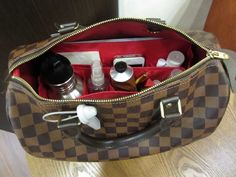 Speedy 30 Damier Ebene, Speedy Bag, Purse Organizer Insert, Lv Speedy, Purse Organizer, Speedy 25