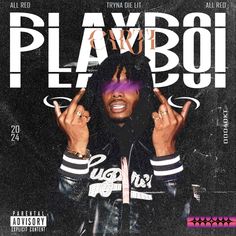 Graphic poster and typography about playboi Carti Playboi Carti Poster, Carti Poster, King Vamp, Playboy Carti, Vintage Music Posters, Fav Music, Hoco Proposals, Music Posters