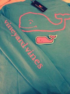 Vineyard Vines Vinyard Vines, Pink Whale, Pink Monogram, Logo Shirt, Simply Southern