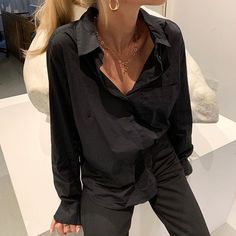 Mode Dope, Minimal Stil, Amanda Marie, Woman In Black, Casual Chique, Neue Outfits, Easy Style, Looks Street Style, Mode Inspo