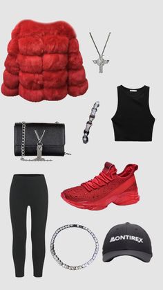 Girly Accessories, Red Outfit, Christmas Wishlist, Comfy Outfits, Fitness Inspo