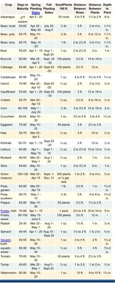 a table with numbers and symbols for different types of items in the form of letters