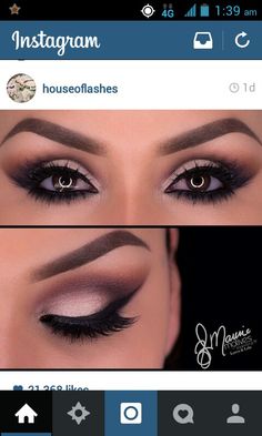 So gorgeous loved it Makeup For Mauve Dress, Wedding Hairstyles And Makeup, Wedding Eye Makeup, Prom Makeup Looks, Linda Hallberg, Braut Make-up, Make Up Looks, Mauve Dress, Makeup Goals