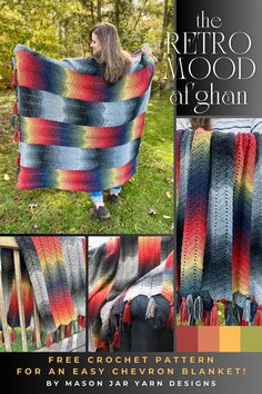 the retro mood afghan is featured in this book