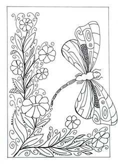 Dragon Fly Coloring Pages, Dragonfly Coloring Pages, Dragonfly Drawing, Wood Burning Patterns Stencil, Cool Illusions, Color Drawing Art, Adult Colouring Pages, Dragonfly Art