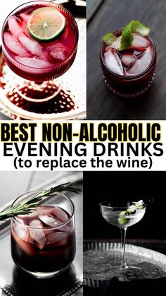 the best non - alcoholic evening drinks to replace the wine