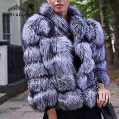 Fox Genuine Fur Coat "Original" – Pisani Maura Fur Coats Women, Fur Fashion, Fox Fur, Fashion Lover, Winter Coat, Fashion News, Fur Coat, Coats For Women, Latest Trends