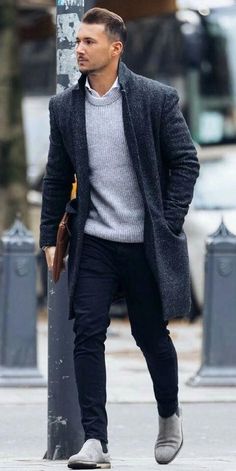 Winter Outfits For Men, Mens Fall Outfits, Mens Winter Fashion Outfits, Herren Style, Outfits For Men, Stylish Men Casual, Fall Outfits Men