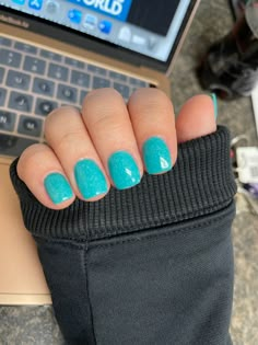 Spring Gel Nails Ideas, Fun Nail Colors, Nice Nails, Short Nail, Summer Nails Colors, Nails Desing, Minimalist Nails, Student Teaching, Semi Permanent