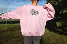 Introducing our Cow Embroidered Sweatshirt 2D Crewneck Sweatshirt, the perfect gift for your beloved family members! Combining comfort, style, and a touch of whimsy, this sweatshirt is sure to bring joy and warmth to any occasion. Our Cow Embroidered Sweatshirt features a meticulously crafted 2D design of a cute cow, adding a playful and charming element to your outfit. The high-quality embroidery showcases intricate details, ensuring a realistic and eye-catching appearance. Made with precision Cute Fleece Crew Neck Sweater, Cute Cotton Crew Sweatshirt, Cute Cotton Crew Neck Sweatshirt, Cute Crew Neck Sweatshirt With Screen Print, Cute Cow, 2d Design, Embroidered Sweatshirt, Cute Cows, Embroidered Sweatshirts