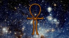 an image of the zodiac sign with stars in the background