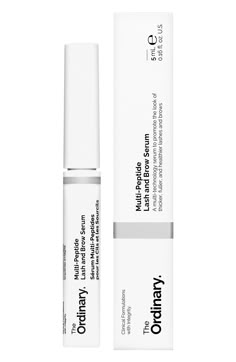 What it is: A volumizing lash and brow serum for a thicker, fuller and healthier look.Who it's for: All skin types.What it does: The Multi-Peptide Lash and Brow Serum is a light, nongreasy formula designed to support thicker, fuller and healthier-looking lashes and brows. By utilizing 11 active ingredients, including four peptide complexes and a series of natural extracts, this twice-daily serum works to help nourish and protect your lashes and brows while enhancing the look of density and overa Eyelash And Brow Serum, Cheap Lash Serum, Ordinary Eyelash Serum, Ordinary Lash And Brow Serum, Eye Lash Serum, Lashes Serum, Lash And Brow Serum, Stocking Suffers, Wishlist Christmas