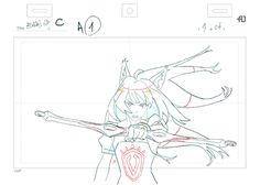 バヒBAHI JD Animation Classes, Fate Apocrypha, Key Frame