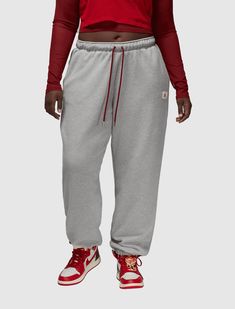 Latest Jordans, Teyana Taylor, Fleece Sweatpants, Brand Label, Fleece Pants, Drawstring Waistband, Jordan, Sweatpants, Pants