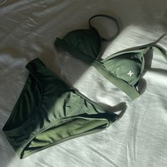 2 Piece Hurley Bikini Set , Never Worn , Doesn’t Fit Me Unfortunately Womens Swim, 2 Piece, Swimming, Green, Women Shopping, Color