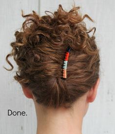 Summer Updo, Curly Hair Up, Wrapped Hair, French Twist Updo, Easy Updo Hairstyles, French Twist Hair, Curly Hair Updo, Hair Diy