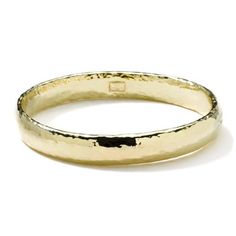 18K Gold Flat Hammered Bangle Bracelet | IPPOLITA 18k Gold Bangle, Hammered Bangles, Gold Flats, Gold Bangle, Gold Bangles, Bangle Bracelet, Make It, Bangle Bracelets, 18k Gold