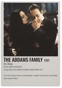 Addams Family Poster, Addams Family 1991, Family Movie Poster, The Fall Movie, Addams Family Movie, Halloween Film