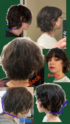 Boys Haircuts Long Hair, Loose Curly Hair, Middle Hair, Boy Haircuts Long, Dyed Hair Inspiration, Hair Inspiration Short, Hairstyles For Layered Hair, Quince Hairstyles