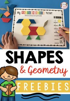 the shape and geometric shapes worksheet for kids to learn how to use them