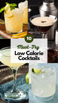 Low Calorie Cocktails Low Calorie Cocktails Recipes, Low Calorie Alcoholic Drinks, Cocktails In A Can, Healthy Cocktail Recipes, Denver Food, Low Calorie Cocktails, Keto Cocktails, Healthy Cocktails, Low Calorie Drinks