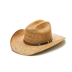 Saddleback into style with the MX-840 – perfect for a relaxed, outdoor look. The 4-inch brim offers maximum sun protection, while the genuine leather band and braided chord add an extra touch of style. Crafted from palm leaf, this hat is a must-have for any warm-weather wardrobe. Leather Hat Bands For Summer Outdoor, Country Style Straw Hat With Adjustable Fit, Leather Hat Bands For Summer Ranch, Leather Hat Bands For Summer Ranch Events, Leather Hat Bands For Ranch In Summer, Brown Leather Hat Bands For Summer, Western Style Adjustable Straw Hat For Outdoor, Classic Straw Hat With Adjustable Fit For Outdoor, Casual Leather Hat Bands For Summer