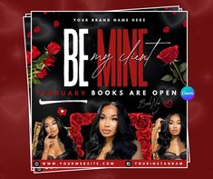 February booking flyer, valentines booking flyer, lash nail hair loc braid booking flyer, flyer templates, books open Braid Flyer, Valentines Flyer, Template Design