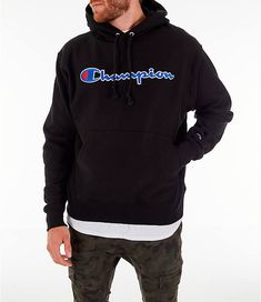 Hoodie Outfit Casual, Fresh Outfits, Champion Sweatshirt