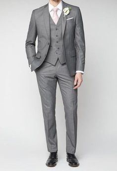 3 Piece Suit Men Wedding, 3 Piece Suit Men, Men Wedding Dress, Men Wedding Suit, Suits Party Wear, Men Prom, Gray Suits, Party Wear Suits