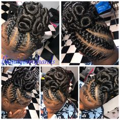 Black Braid Styles, Braid Updo, Black Hair Updo Hairstyles, Feed In Braids Hairstyles, Braided Styles, Feed In Braid, Hair Braiding, Grown Women