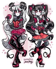 Arte Monster High, Monster High Pictures, Monster Prom, Cartoon As Anime, Monster High Art, Monster High Characters, Wow Art, High Art, Monster High Dolls