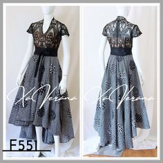 Batik Dress Modern Gowns, Dres Batik Kombinasi Brokat, Batik Dress Elegant Modern, Dress Batik Modern Fashion Style, Dres Batik, Dress Batik Modern, Model Dress Batik, Model Dress Kebaya, Braidsmaid Dresses