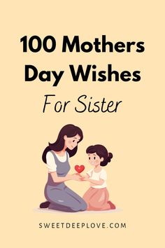 mother's day wishes for sister