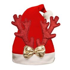 1PC Christmas Deer Soft Santa Hat Xmas Hat Christmas Hats Santa Cap For Christmas Party Christmas Cartoon Animal Printed Hat Supplies Velvet Soft Thickening For Adult Features: Soft Comfortable: the santa hat made of Non-woven fabric, red velvet fabric and double comfortable liner make adult santa hats soft Wonderful Christmas Gifts: christmas hats hat is perfect for adults and elder. Perfect decoration prop headwear for christmas,halloween,xmas cosplay,party, birthday, new year,stage performanc Holiday Photo Booth, Christmas Party Hats, Santa Cap, Party Cartoon, Classic Christmas Decorations, Christmas Props, Christmas Cartoon, Christmas Material, Hat Style