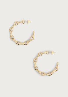 Perfectly sized for everyday wear, the Enchanted Forest Chain Hoop Earrings combine crystals with 18K gold plated brass for a look that is both graceful and modern. The signature Enchanted Forest earrings, now designed in delicate hoop, shine and sparkle with every movement, evoking a sense of timeless glamour. 1.4" D Enchanted Forest Accessories, Everyday Gold Hoop Earrings With Chain, Enchanted Necklace, Gold Hoop Earrings With Cable Chain For Gift, Elegant Small Hoop Chain Earrings, Elegant Small Hoop Earrings With Chain Detail, Enchanted Bracelet, Modern Gold Hoop Earrings With Adjustable Chain, Enchanted Forest Earrings