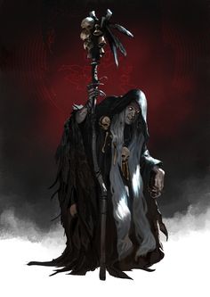 ArtStation - MOTHER OF RAVENS, SIXMOREVODKA STUDIO Marko Djurdjevic, Old Hag, Fantasy Wizard, Dragons Art, Dungeons And Dragons Art, Dnd Monsters