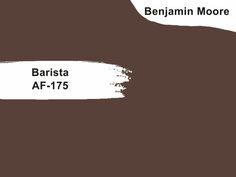 a brown and white painting with the words barista af - 715