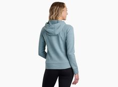 The LOLA™ Full Zip Women's Hoody is ideal for cool summer days and nights. So versatile, this soft and breathable layer delivers the ideal amount of warmth without causing overheating. Casual Fleece Activewear For Light Sports, Outdoor Fleece Top With Adjustable Hood, Comfortable Sports Top With Drawstring Hood, Comfortable Sports Tops With Drawstring Hood, Casual Winter Hoodie With Go-dry Technology, Casual Activewear For Light Sports In Fall, Casual Moisture-wicking Hoodie For Outdoor Activities, Casual Activewear Hoodie For Outdoor Activities, Casual Stretch Hoodie Sweat Resistant