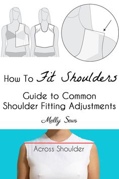 how to fit shoulders guide to common shoulder fitting adjustments by mely sewsh