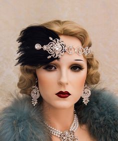 Gatsby Wedding Hair, 1920’s Makeup, Flapper Makeup, 1920s Makeup