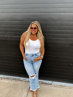 ETA: WEEK OF 5/27 PREORDER: UNLIMITED: OPEN UNTIL 4/3 The perfect blend of chic and edgy, these jeans feature the most perfectly distressed details for a bold, statement-making look. Stretchy high quality denim! MADE: OVERSEAS FABRIC: 95%cotton, 3.5%polyester, 1.5% spandex SIZE: 1-3-5-7-9-11-15 PLUS: 1X: 16 2X: 18 3X: 20 4X-22/24 5X-24/26